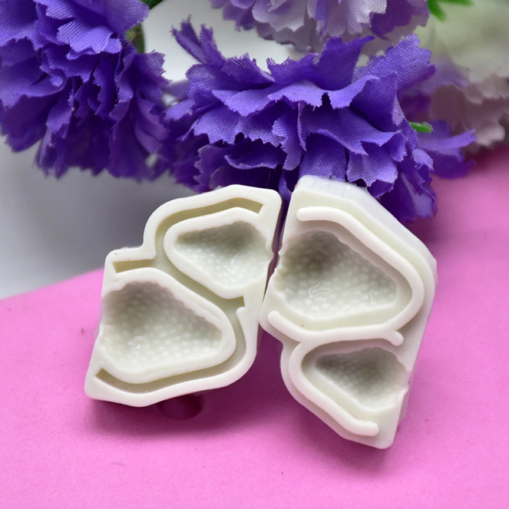 3D DIY Белая форма помадки клубника для торта мыльные формы шоколадный