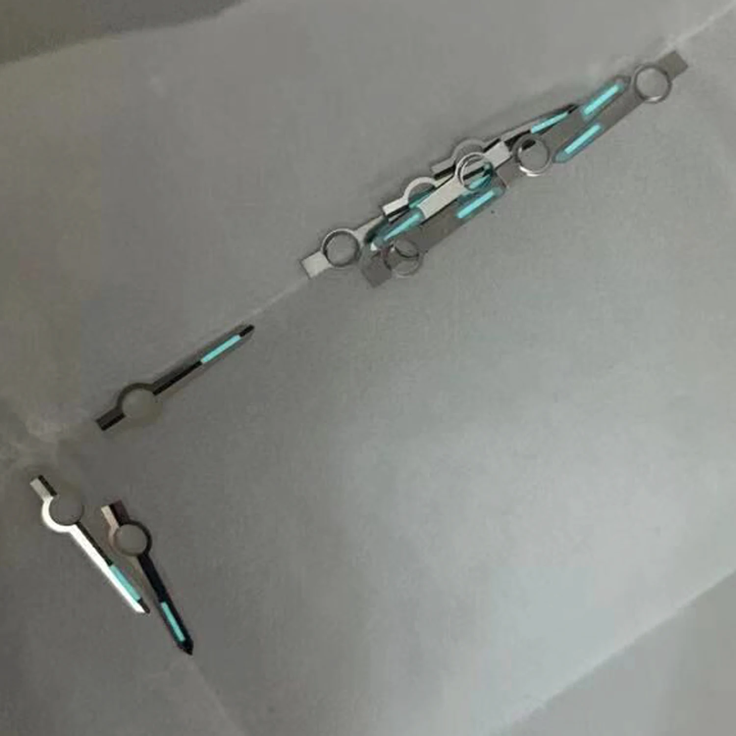 daytona watch hands set for dandong 7753  eta 7750 movement super luminous