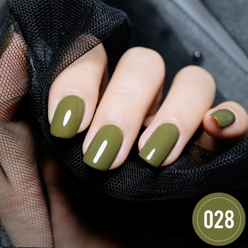 Гель-лак для ногтей MorCat зеленая серия весенний дизайн УФ-Гель-лак удаляемый