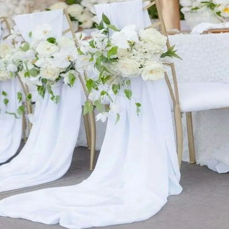 

Chiffon Fabric for Weddings Events Party Decoration