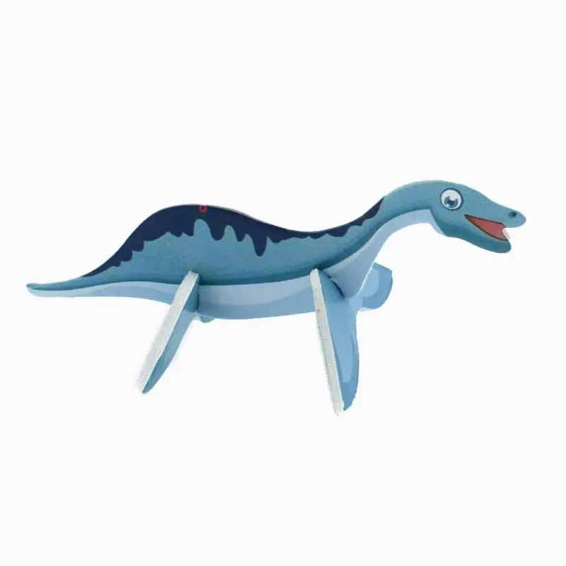 1Pcs 3D Lovely Dinosaur Blocks DIY Building Single Bricks Parts Accessory Construct Magnet Model Educational Toys Mercury | Игрушки и