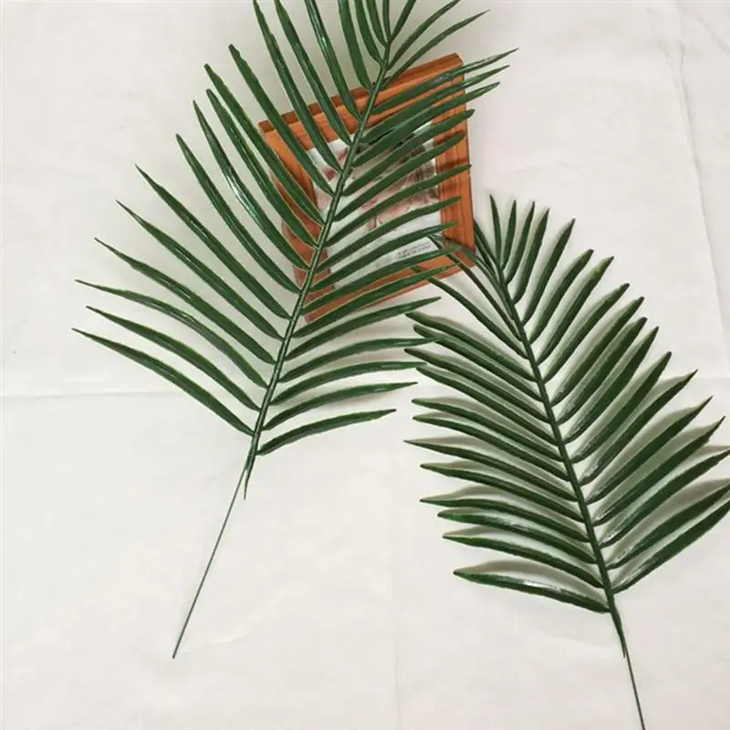 12 шт. имитация саго цикас поддельные растения искусственные листья украшения для