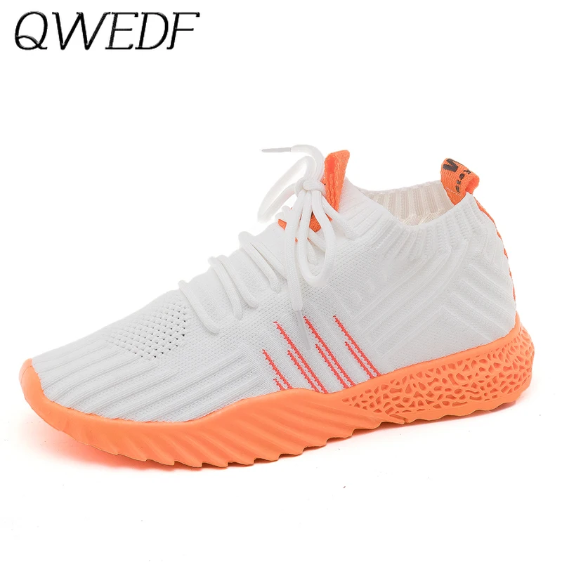 

2019 New White Casual Sneaker Ladies Shoes Fashion Platform Thick Bottom Woman Shoes High Quality Footwear Women's Shoes U7-64