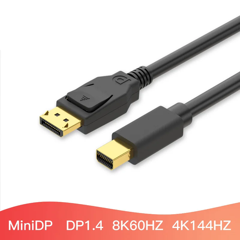 

DP 1.4 Cables Displayport to DP to mini DP Support 8K 60Hz 4K 144Hz/120Hz 2K 165Hz 32.4Gbps HDR video cable 1.5M/1.8M/3M