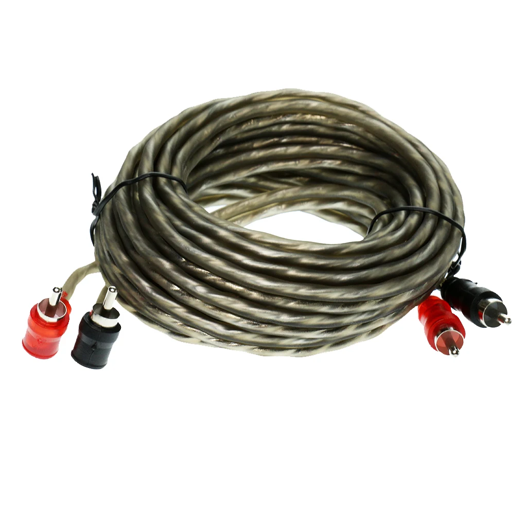 Автомобильная стереосистема 5 м 2RCA к аудиокабель для подключения домашних