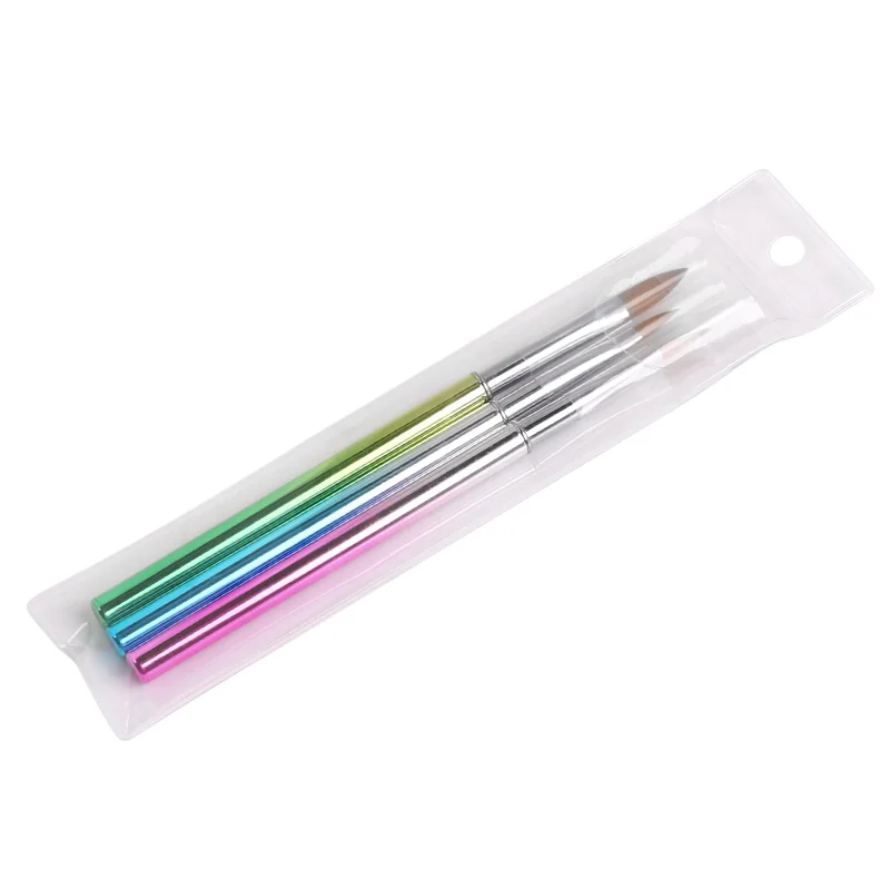 

3Pcs Sculpture Nail Brush Set Color Painting Pen Drawing Carving Brushes Extension Nail Gel Polish Manicure Brush Nail Art Tools