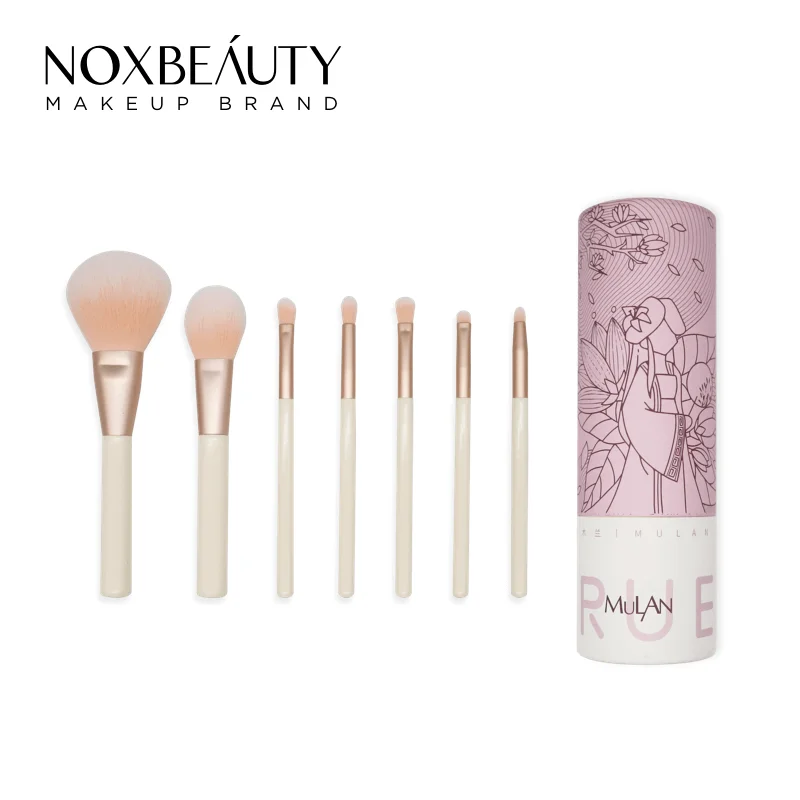 

Free Shipping NOXBEAUTY 7 PCS/Set Makeup Brushes Set Make Up Brushes Kit Foundation Powder Blush Eyeshadows Makeup Brushes