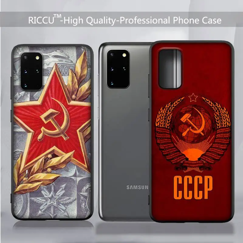 

Russian Stalin Ussr Communism Phone Case for Samsung S20 plus Ultra S6 S7 edge S8 S9 plus S10 5G