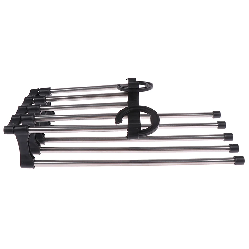 Многофункциональная вешалка для брюк 5 уровней портативная стойка из