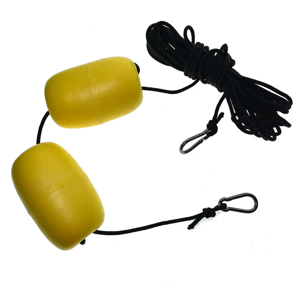 High Strength 9m Kayak Tow Rope Boating Floating Throw Anchor Line with Two Floats End Clips Kayak Safety Gear Accessories