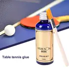 Ракетка для пинг-понга профессиональная, жидкость для настольного стола 100, со специальной щеткой, Теннисный клей мл