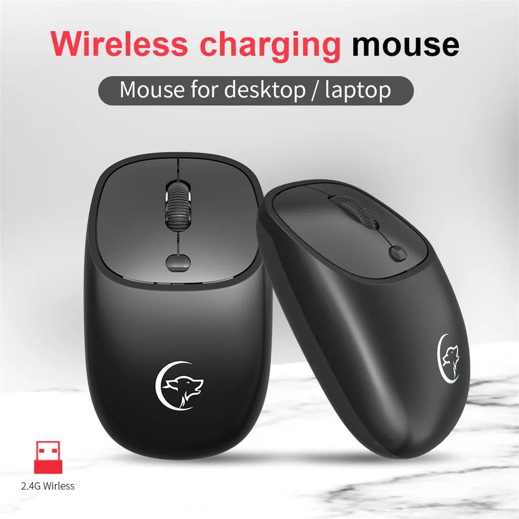 

Gaming Mouse Rechargeable 2.4g Wireless Mouse Noiseless Silent Optical Mouse Ergonomic Design For Laptop Pc Gamer Office 2021