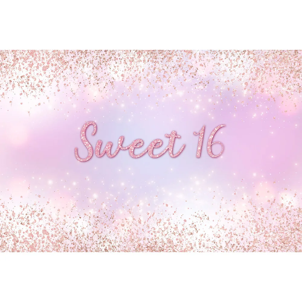 Фон для фотосъемки с изображением милой девочки на день рождения 16 дюймов|Фон