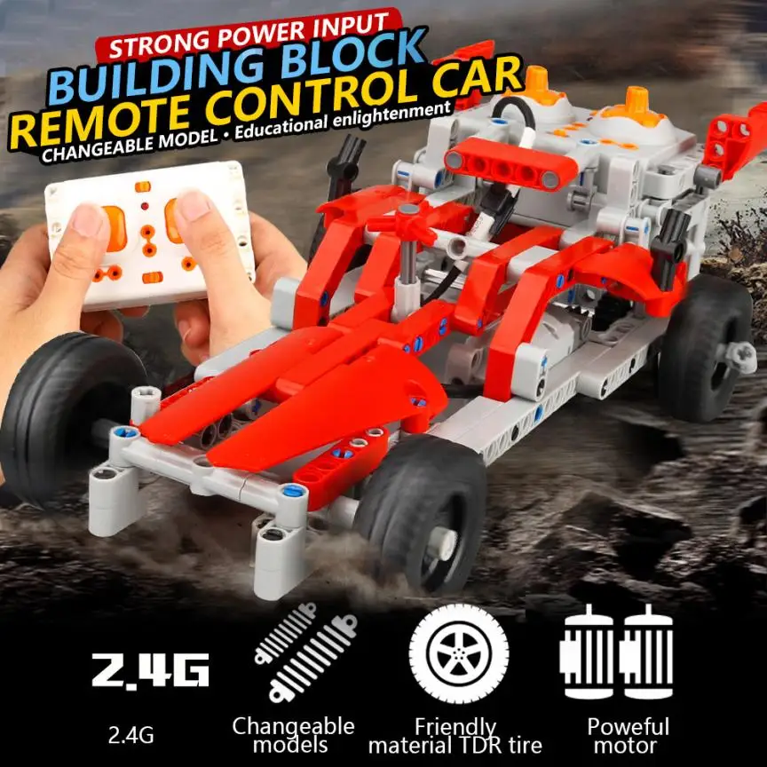 Новый технический гоночный автомобиль DIY комплект R/C 10 в 1 гоночные автомобили