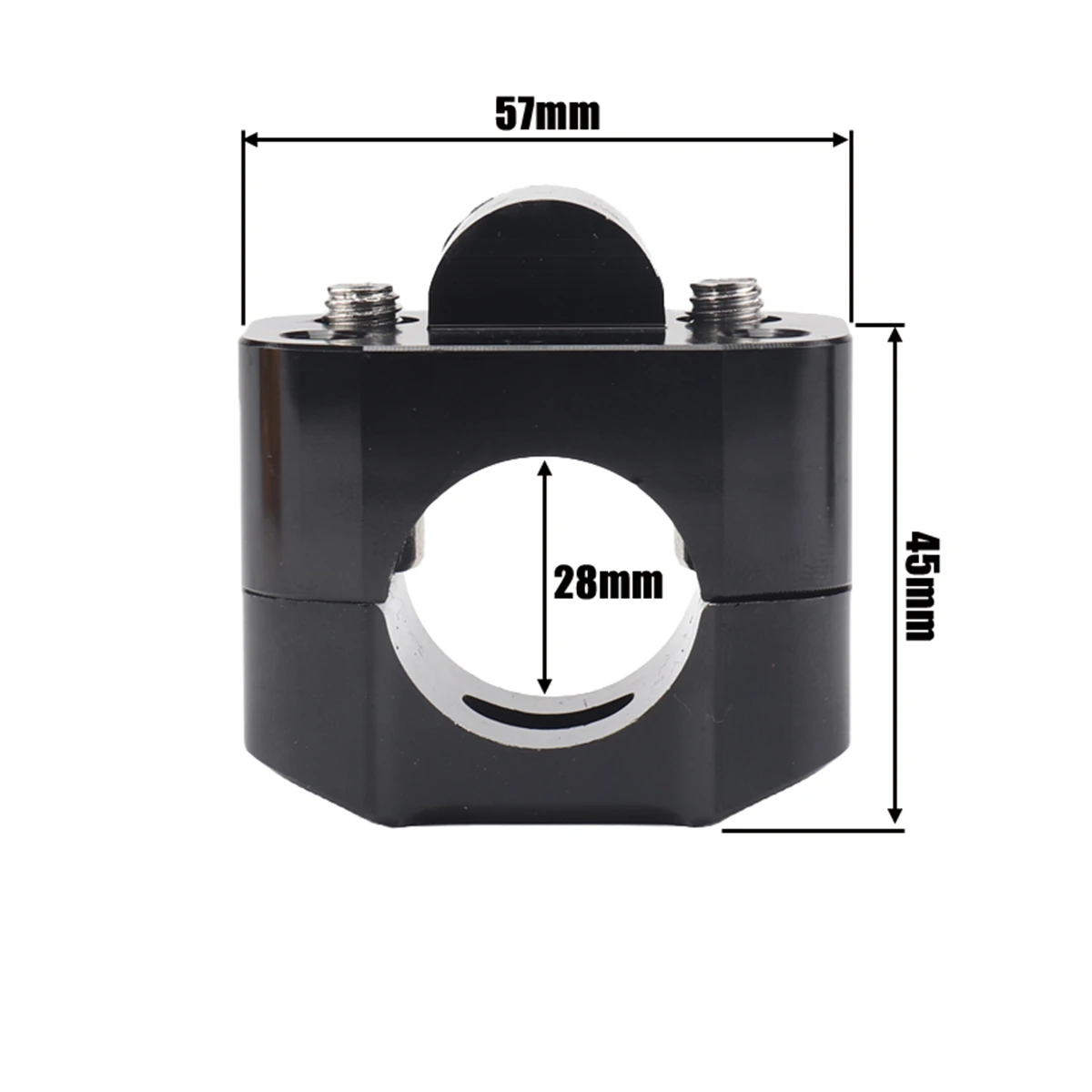 Алюминиевый кронштейн на руль мотоцикла или велосипеда 7/8-28 мм 1 пара |