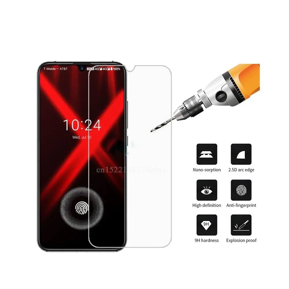 Закаленное стекло для Umidigi X защита экрана 9H 2.5D Взрывозащищенная защитная пленка