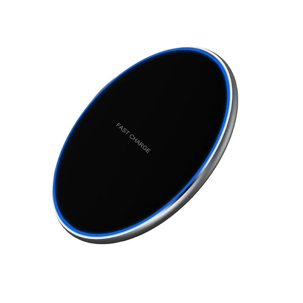 

15W Fast Wireless Charger For Samsung S21 S20 S10 Pro Airpods 8 Charging Note For IPhone Pad XS 20 XR 10 12 Qi USB C X 11 L7Y3