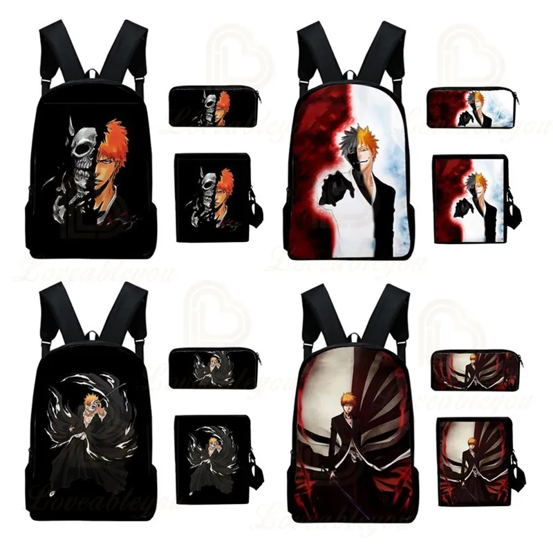 Рюкзак с 3D принтом и отбеливателем школьный ранец для мальчиков девочек сумка