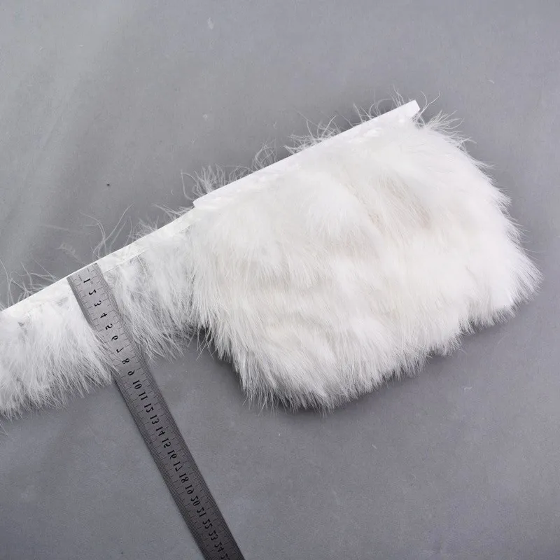 1 метр белые перья фазана утка индюк страусиные бахрома планки гусиные для