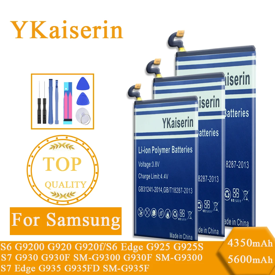 EB BG920ABE аккумулятор для Samsung Galaxy S7 S6 Edge G9200 G920 G920f G920i G925 G925S G930 G930F SM G9300 G935 G935FD
