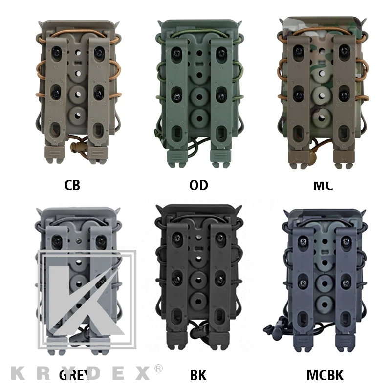 Чехол для магазина KRYDEX Tactical 5 56 7 62 тактическая сумка стрельбы с системой Молле