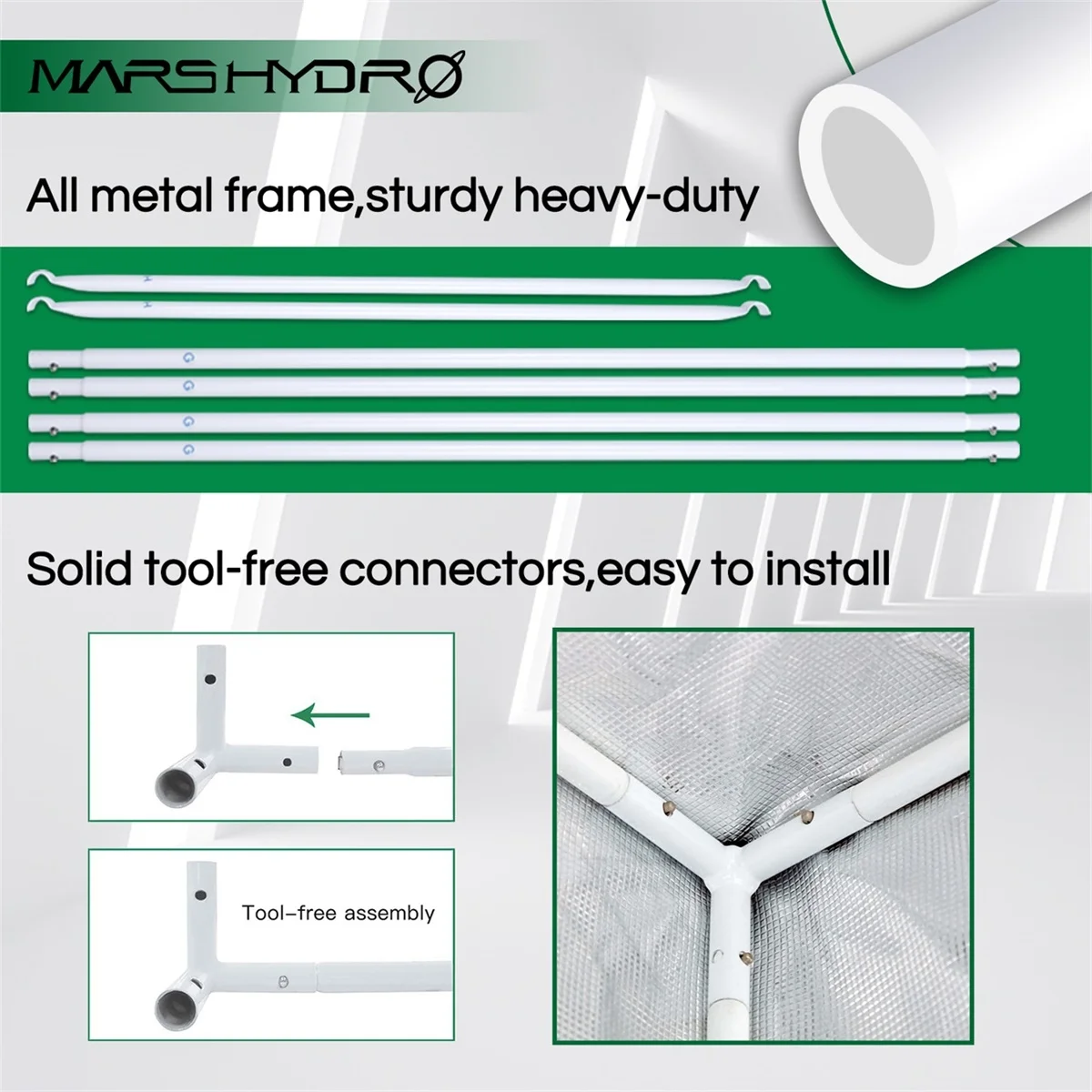 Тент Mars Hydro120x60x180CM и 120x50x190 см для выращивания растений тент нетоксичный