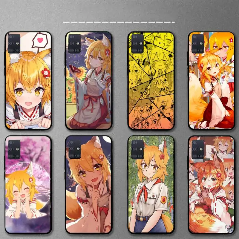 

Anime The Helpful Fox Senko San Phone Case For Samsung A20E A32 A31 A21 A12 A11 A02 A71 A51 A20S A70 A50S soft Cover Fundas