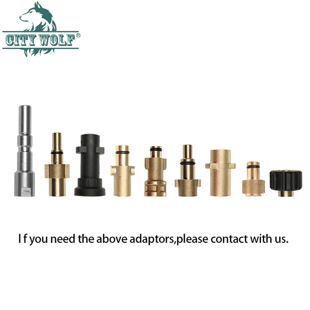 Латунный адаптер для автомойки высокого давления пенораспылитель шлангов моек