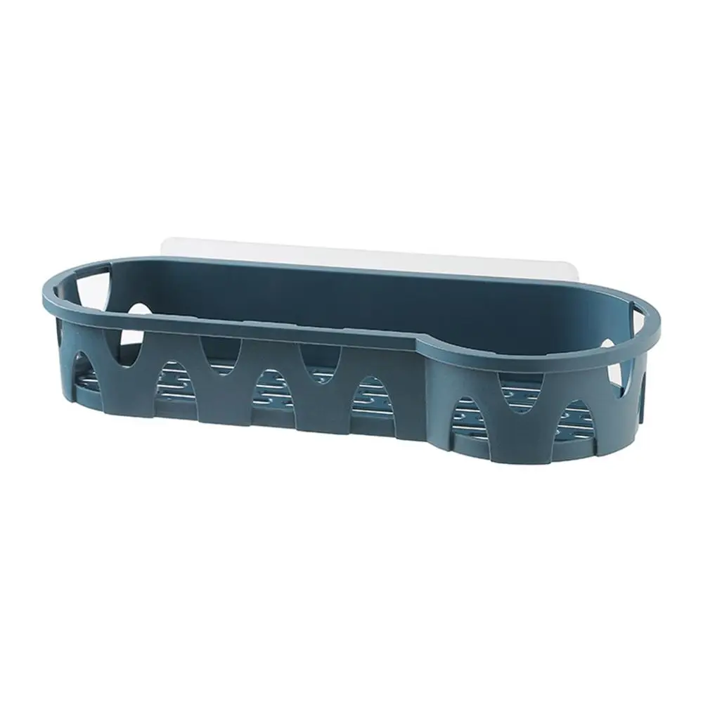 Настенная полка для душа Бесплатная синяя белая корзина хранения аксессуары