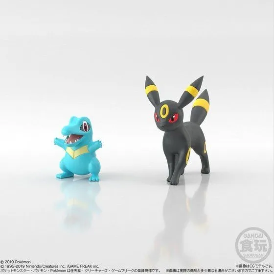 Оригинальный BANDAI 1/20 масштаб мир Пикачу Popplio Litten фигурка фигурки модель куклы