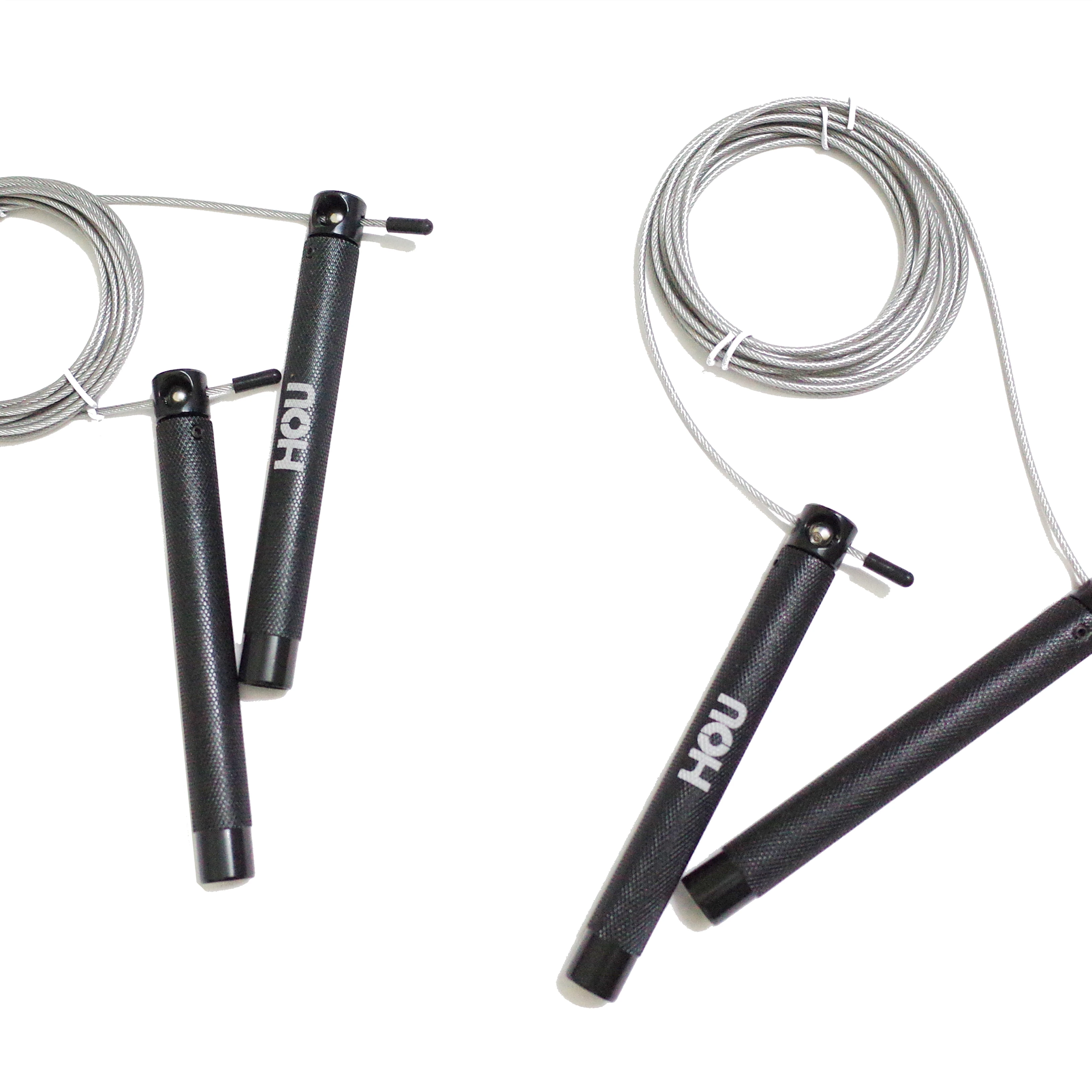 HOU скакалки со светлыми подшипниками стальная проволока для кроссфита бокса MMA