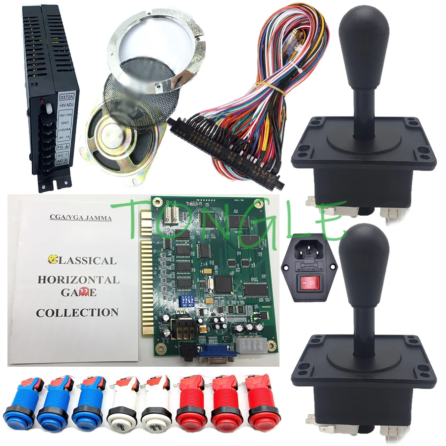 60 in 1 Multi Game PCB Casino Cocktail Arcade Parts Cabinet Multigame Jamma Board DIY Classical Kit For Table Top Machine | Спорт и
