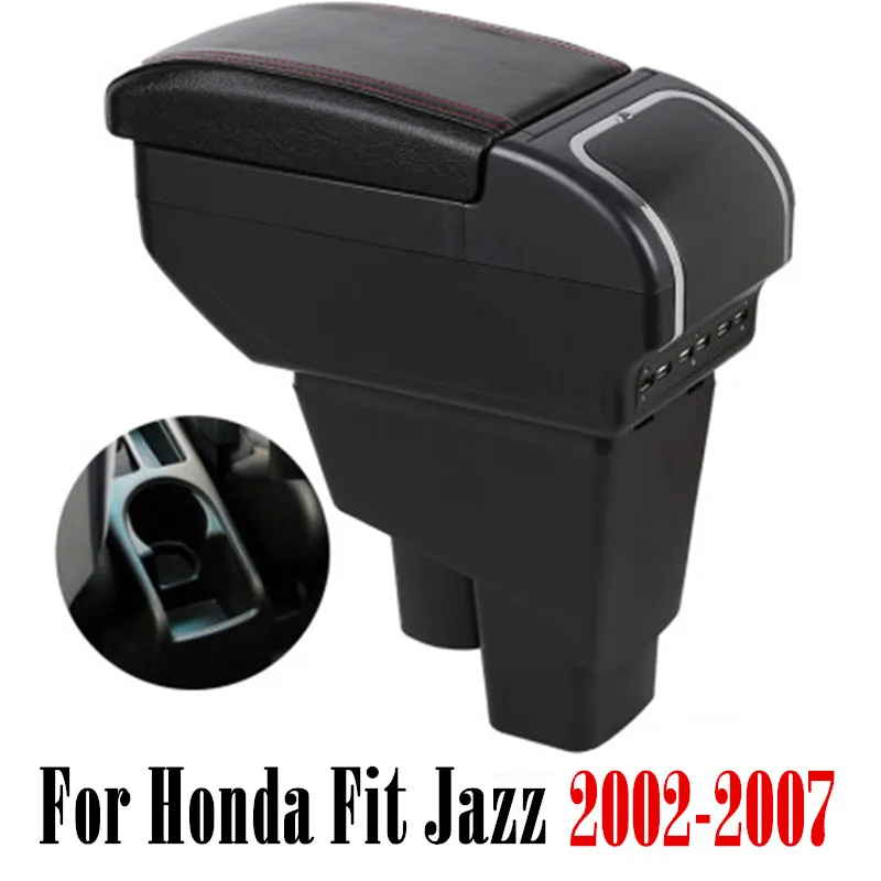 Подлокотник вращающийся для Honda Fit Jazz 2002 2007 хэтчбек центр консоль коробка