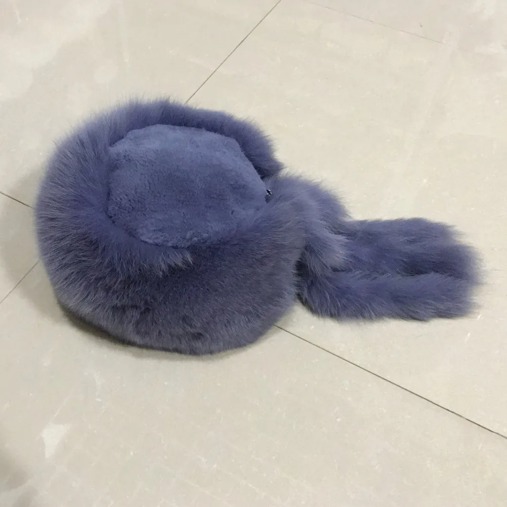 Женская шапка из 100% натурального Лисьего меха аксессуары для волос в русском