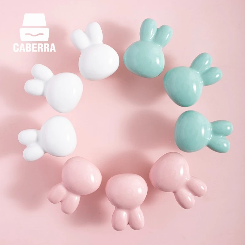 Бело-розовые ручки для ящиков детские керамические шкафов и | Строительство