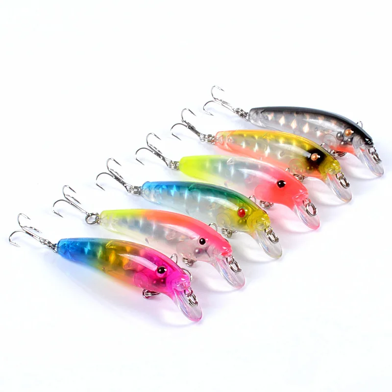 

1 Pcs 70mm 6.5g Sinking Hot Fishing Lure Trout Mini Minnow Wobbler Fishing Tackle Freshwater Crank Artificial Hard Bait