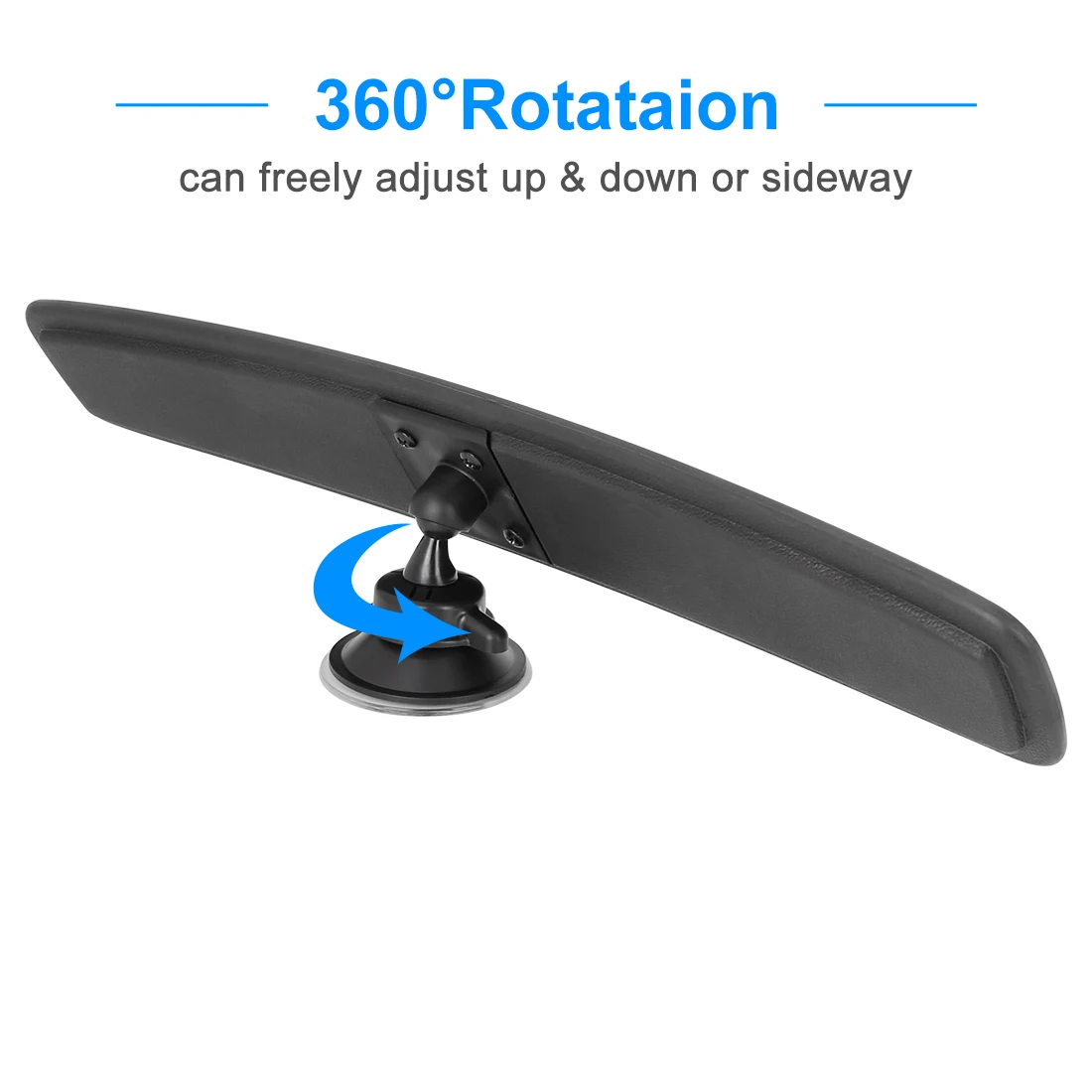 Автомобильное Панорамное зеркало заднего вида X Autohaux с широким углом обзора и