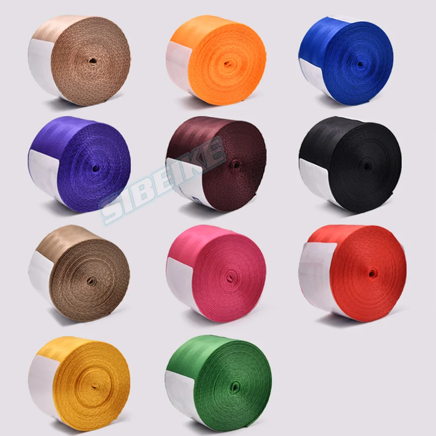 Ремень безопасности из полиэстера Универсальный Цветной ремень для автомобиля |