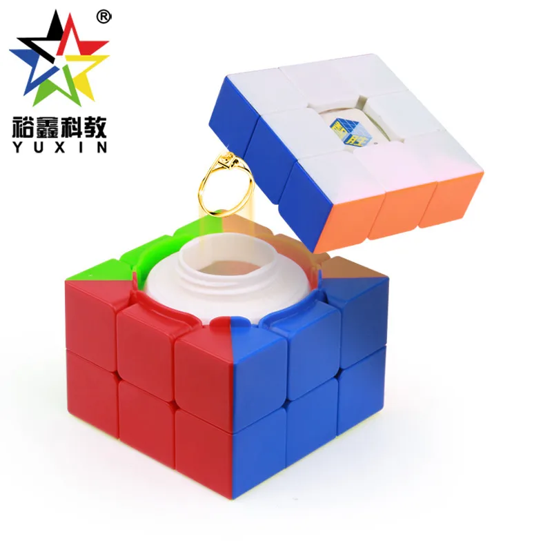

Yuxin Box 3x3x3 Magic Cube Hollow Storage Box Cube 3Layers Speed Cube Professional Puzzle Toys For Children Kids Gift
