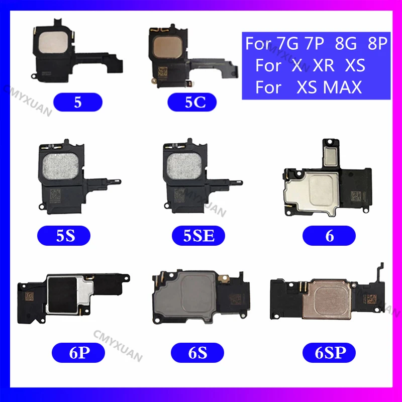 

Earpiece Speaker For iPhone 5 5c 5s 6 6s 7 8G 8 Plus X Ear Speaker Sound Receiver Earphone Flex Cable Replacement Parts