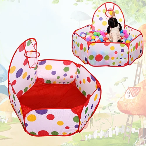 

Children Kids Ocean Ball Pit Pool Game Play Hoop Indoor Outdoor Ball Toy Tent