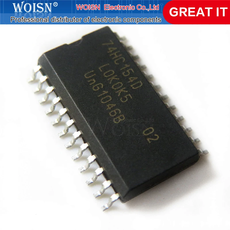 1 шт./лот 74HC154D 74HC154 лапками углублением SOP 24 новый оригинальный в