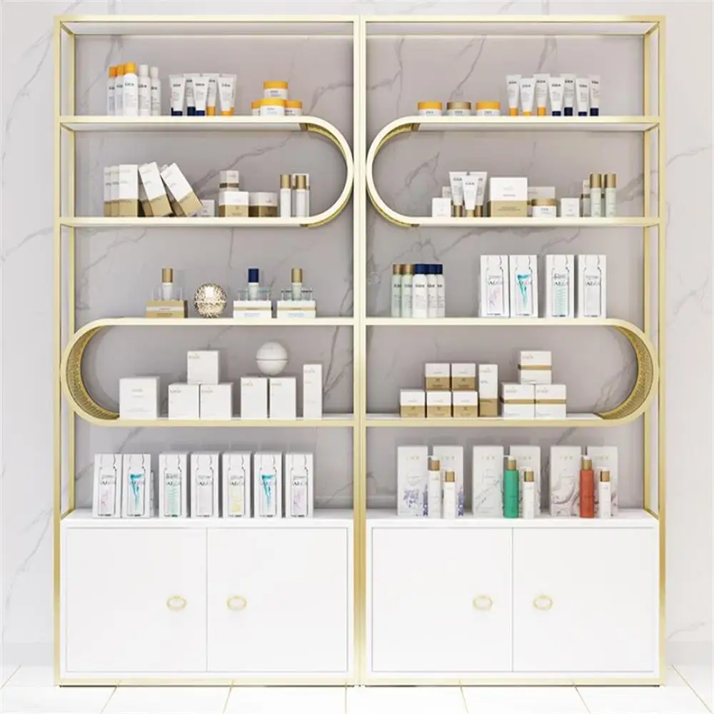 Для косметики шкаф-витрина для салонов красоты ногтей магазин товар Полка