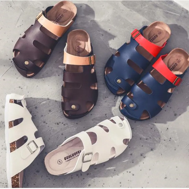 COSMAGIC 2021 Новые летние пляжные пробковые шлепанцы унисекс женские повседневные