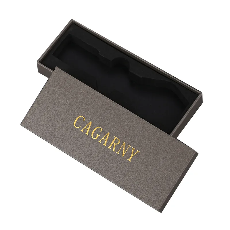 Высококачественные ультратонкие часы CAGARNY мужские и женские из нержавеющей