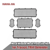 1 set metal window mesh protective net for 110 rc crawler car traxxas trx4 defender body upgrade accessories