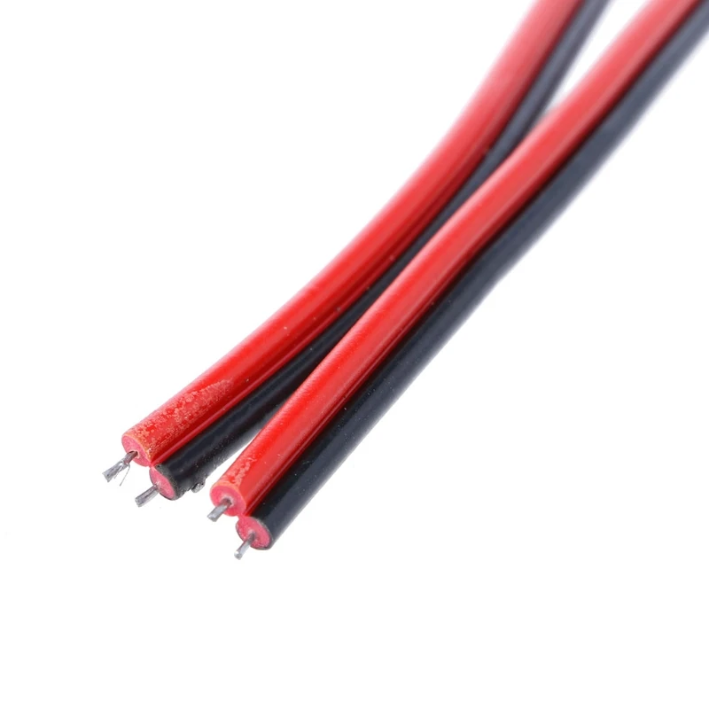 

Drop&Wholesale 10Pcs 12V 5.5*2.1mm Male DC Power Plug Socket Connector Adapter Cable Wire For CCTV