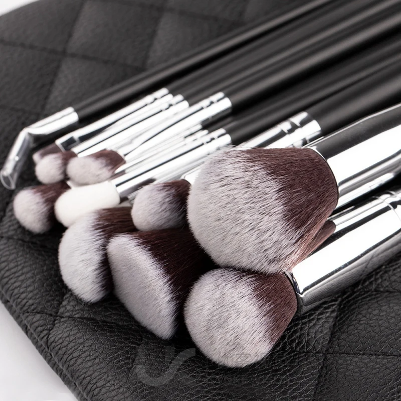 

15 pcs Makeup Brush Set Foundation Loose Powder Blush Brush Eyeshadow Eyebrow Fan Brush Makeup Tools