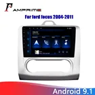 AMPrim 9 ''Android 9,0 автомобильный радиоприемник Dvd-плеер для ford focus 2 Mk2 2004-GPS навигация 2Din GPS Автомобильный мультимедийный плеер