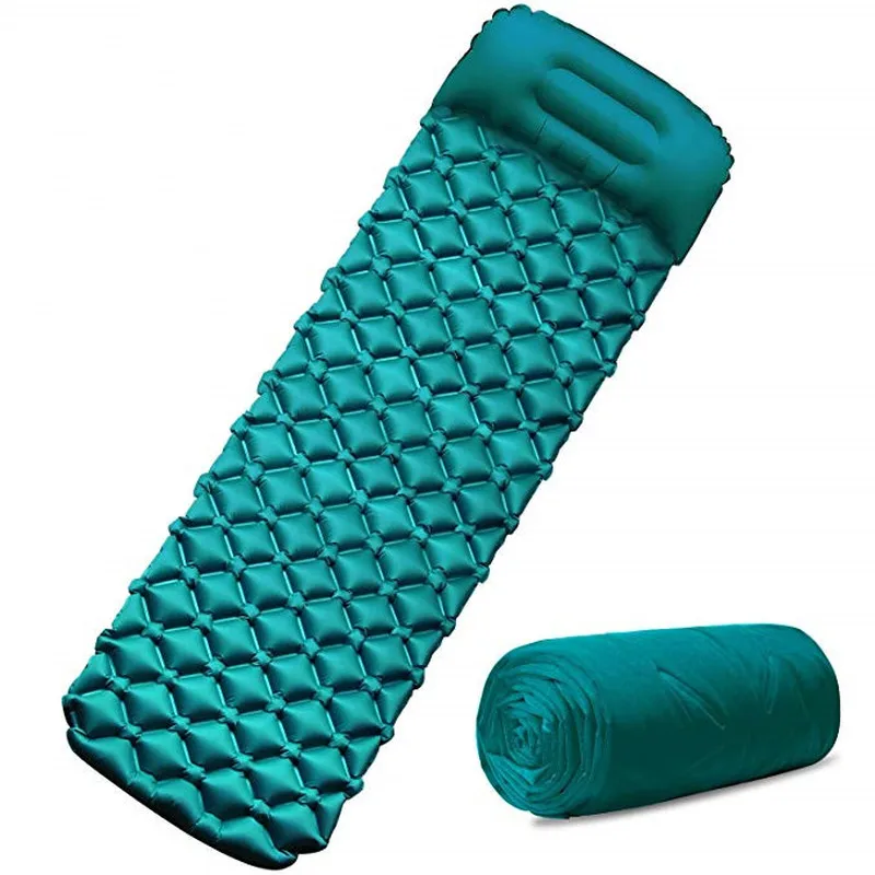 Preço Almofada De Dormir Ao Ar Livre Leve Esteira De Dormir Compacta Com Travesseiro Confortável Para Acampamento Outing Caminhadas Mochila Escalada